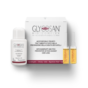 Glycosan Plus Bio Complex anti-dandruff and itching - Shampoo and Vials